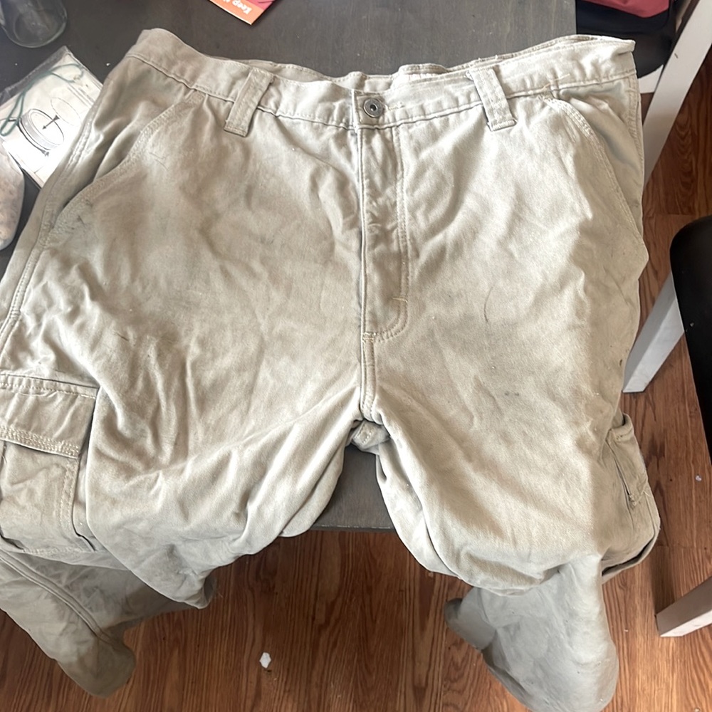 Wrangler khaki winter work pants